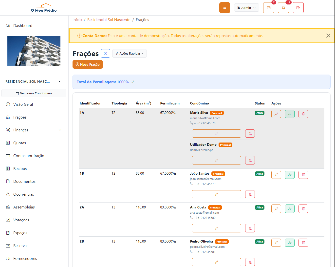 Fornecedores - Gestão de fornecedores e contratos